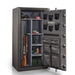 Remington Nitro SAR6536N Nitro 36-Gun Fireproof and Waterproof Gun Safe with Electronic Lock, Seltzer Gray Gloss - Ironclad Sentry