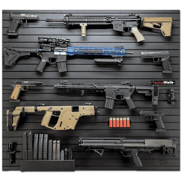 TacticalWalls ModWall 9 Gun Combo Pack, Green Line - Ironclad Sentry